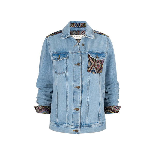 Chaqueta Denim Rombos Noa